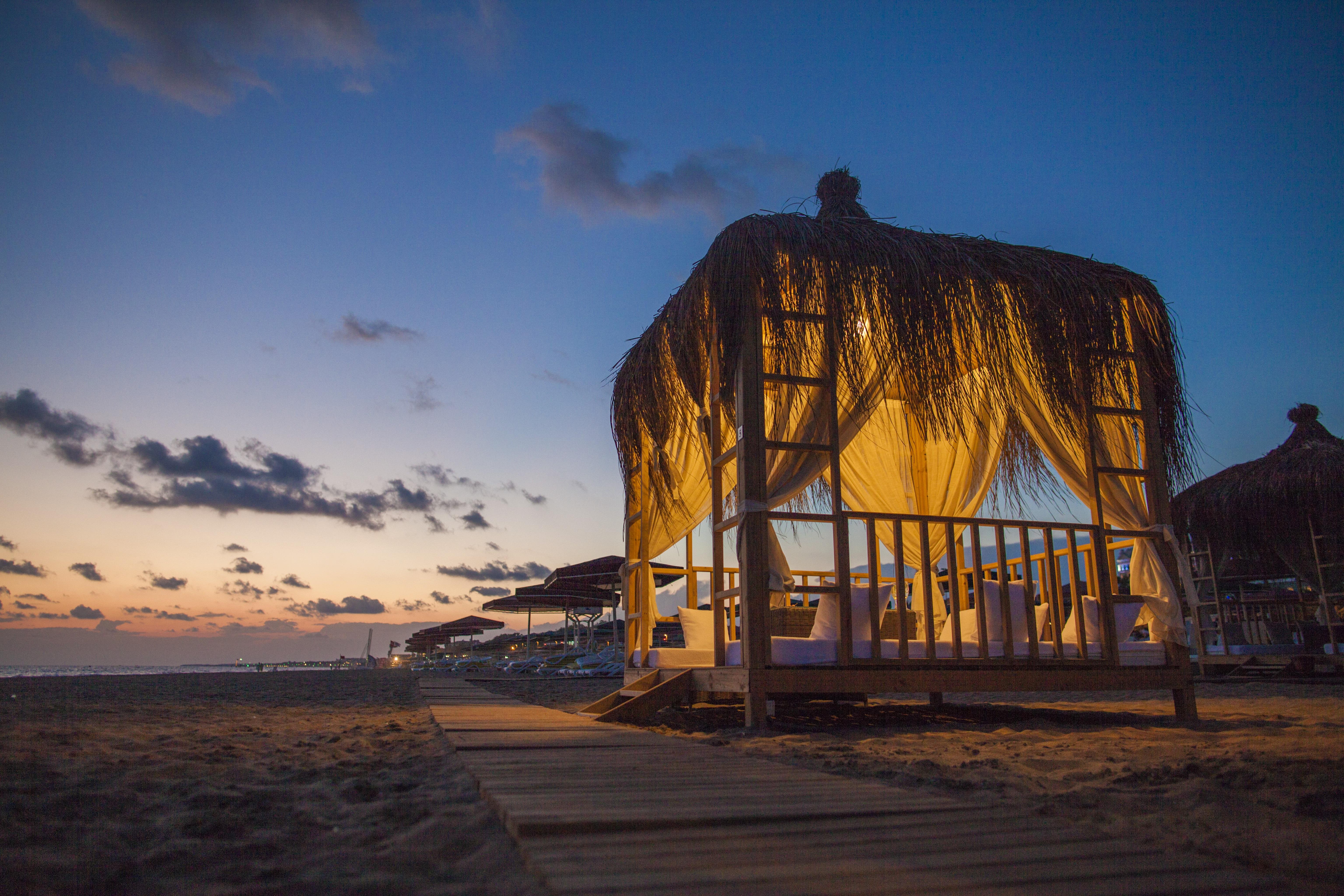 Sentido Kamelya Fulya Hotel & Aqua Colakli ภายนอก รูปภาพ Sunset at the beach
