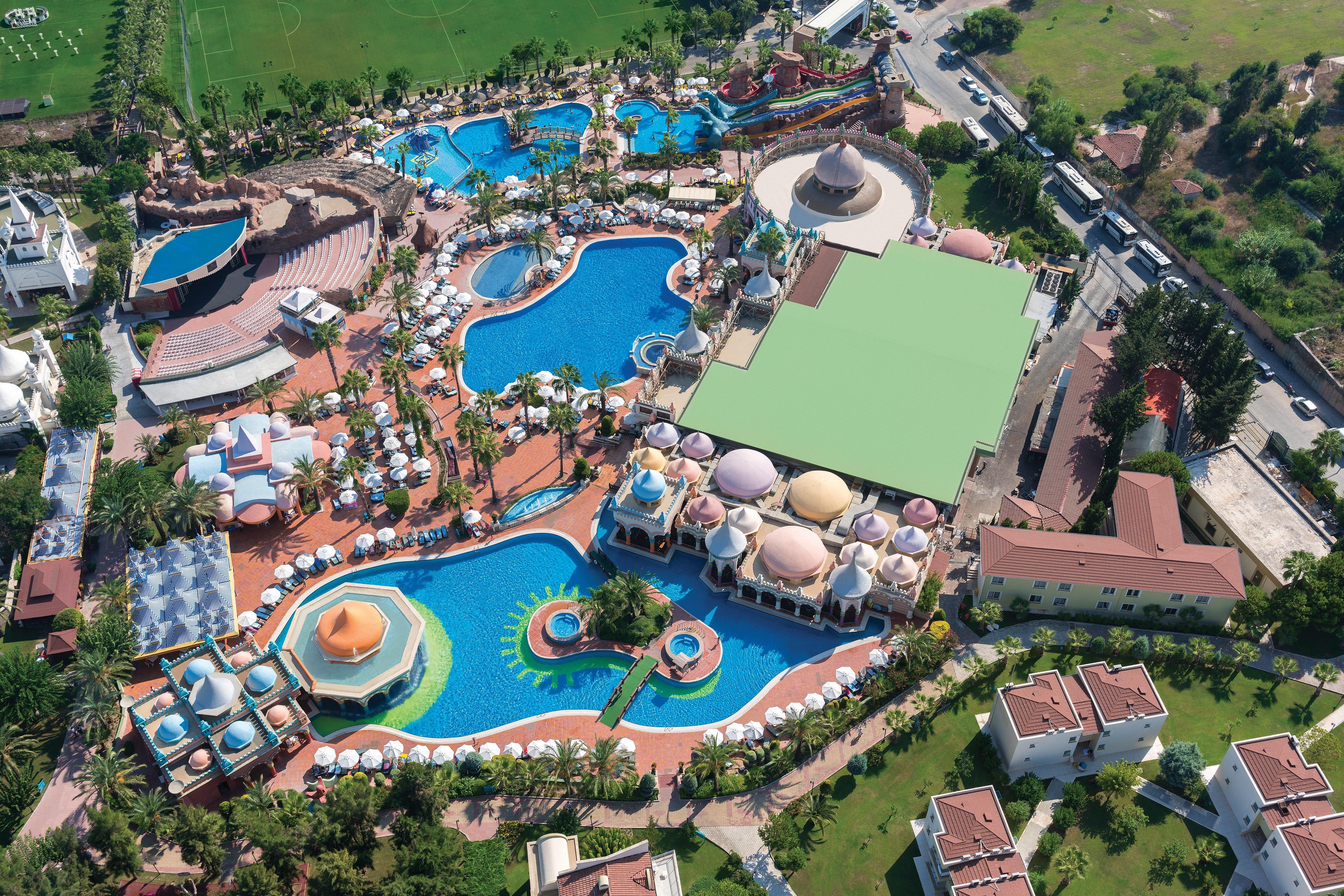 Sentido Kamelya Fulya Hotel & Aqua Colakli ภายนอก รูปภาพ Aerial view of the hotel