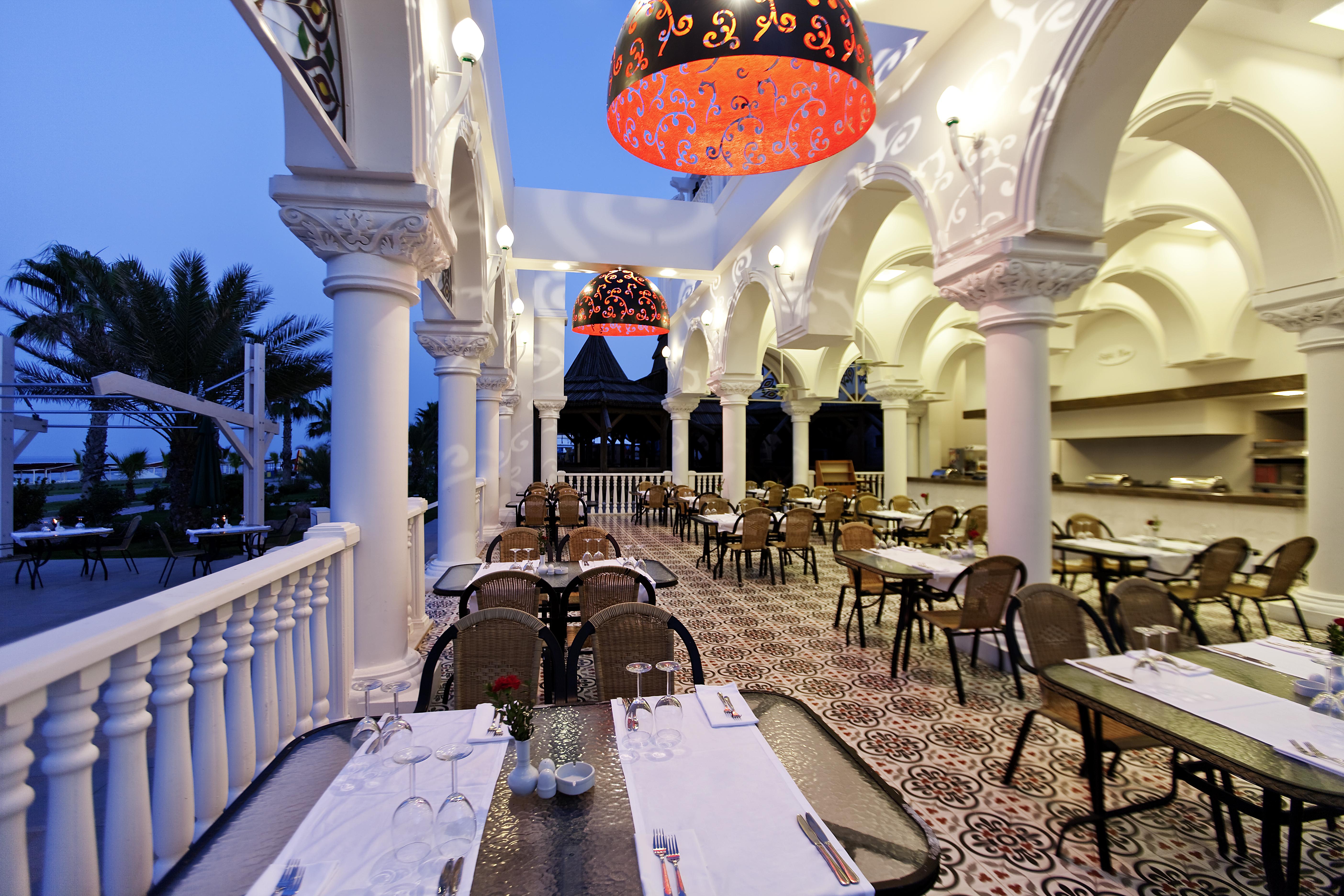 Sentido Kamelya Fulya Hotel & Aqua Colakli ภายนอก รูปภาพ The restaurant