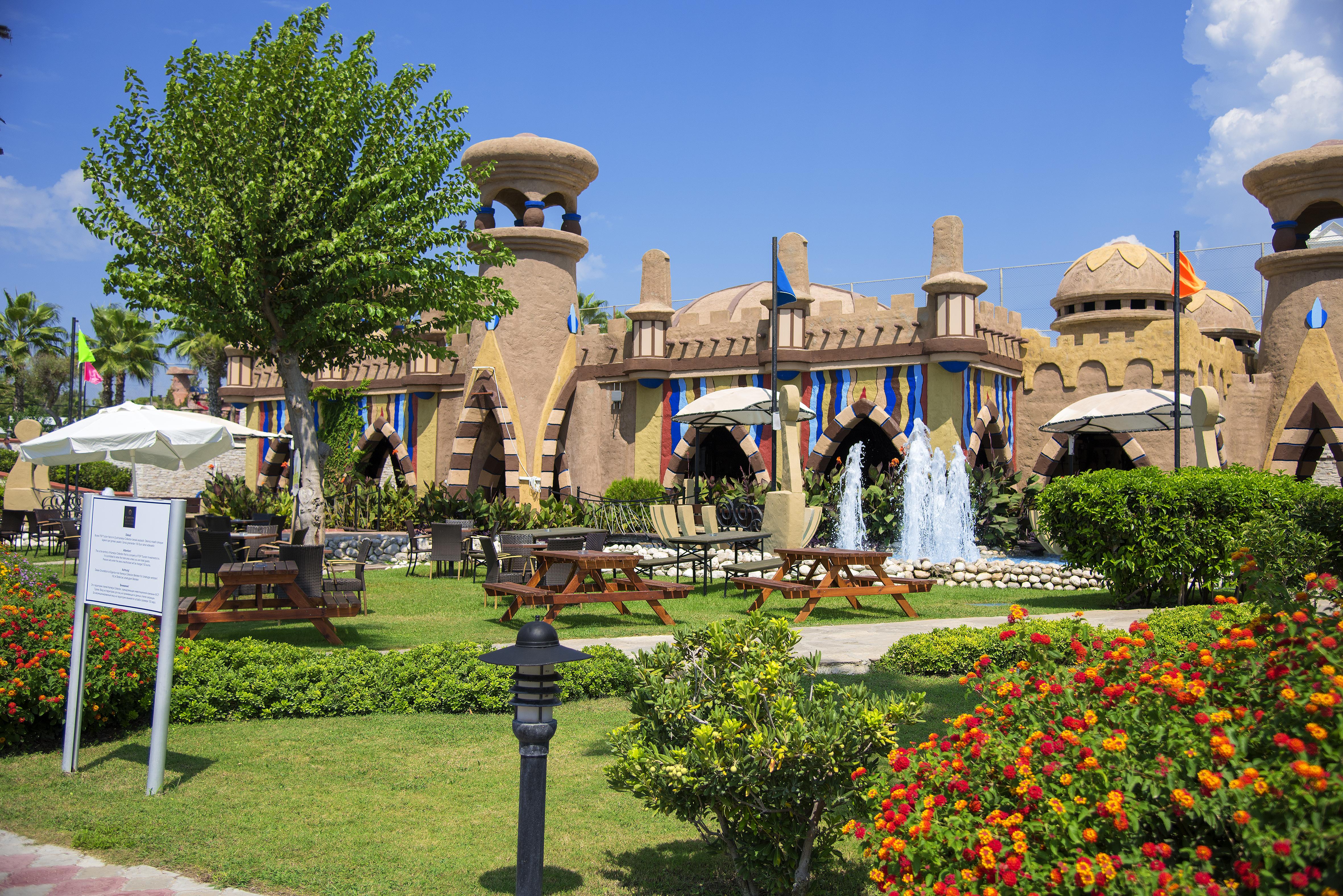 Sentido Kamelya Fulya Hotel & Aqua Colakli ภายนอก รูปภาพ The resort's main entrance